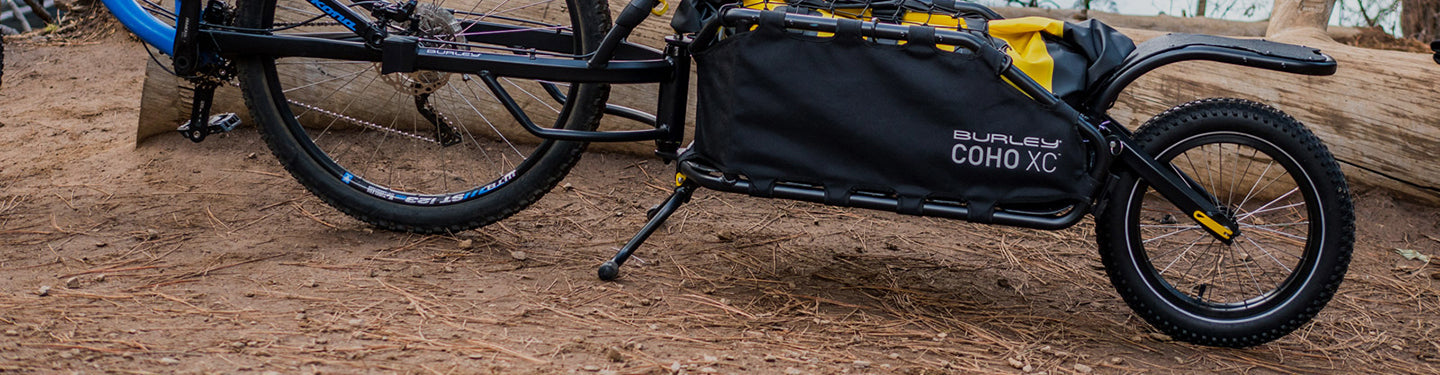 Remorque de vélo à une roue avec sac de rangement – Roule Coco