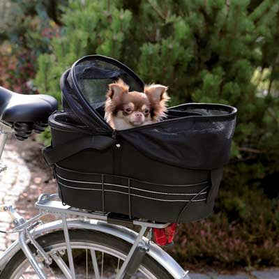 Trixie Panier vélo pour porte-bagages - noir