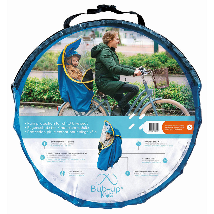 Protéger un enfant des intempéries à vélo - Oklö - biclou pratique