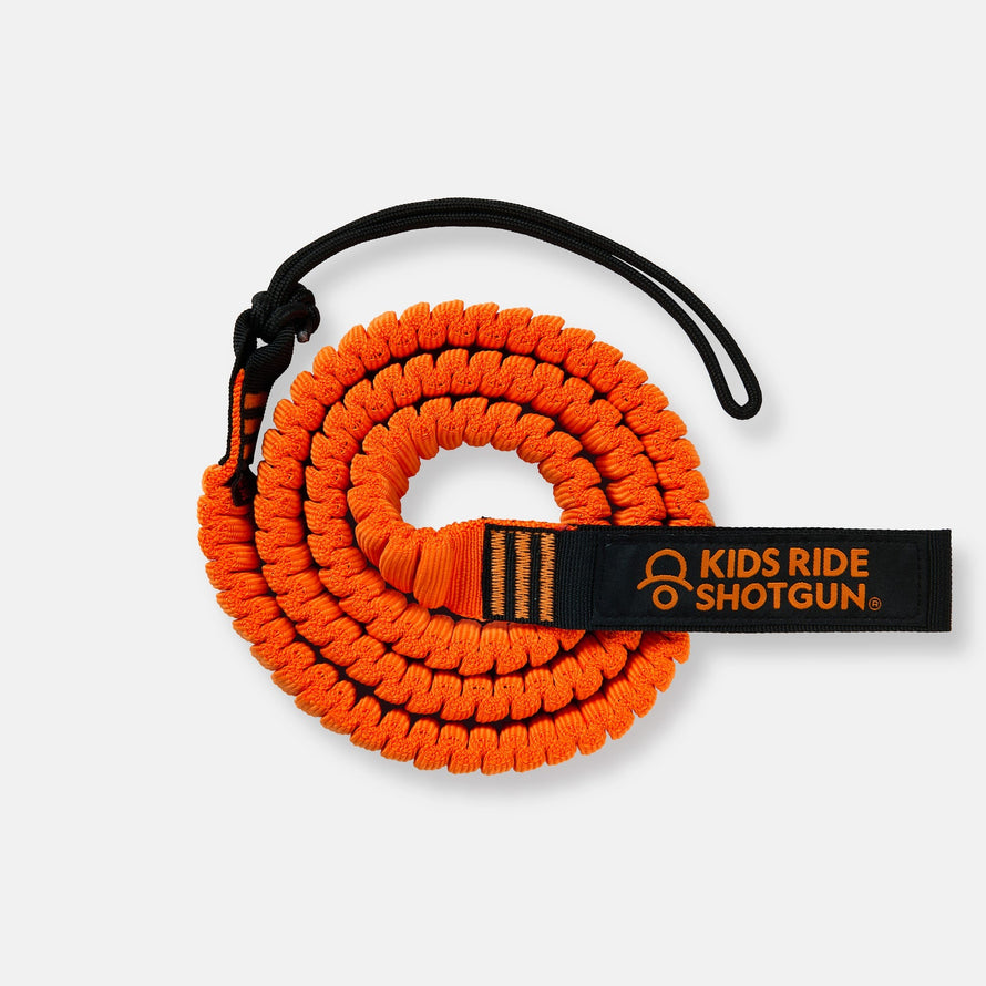 Corde de traction vélo enfant Shotgun Tow Rope sur selle - #1