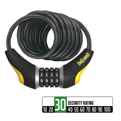 Cable antivol vélo à code 185 cm Doberman 8032 OnGuard - #1