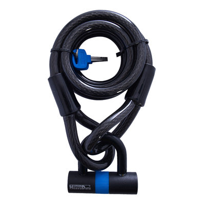 Câble spirale 1.6 m avec mini U à clé Loop Lock Oxford - #1