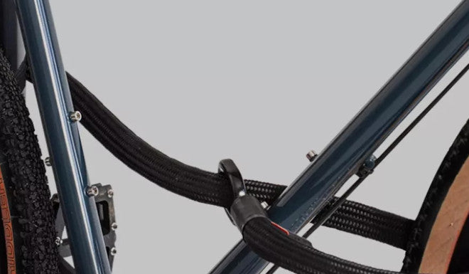 Antivol de vélo, verrous de vélo longs de 40 cm/chacun, antivol de câble  pour porte