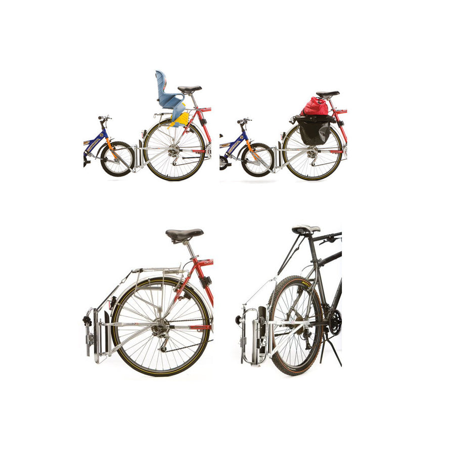 ▷ Cómo remolcar bicicletas de niños 【 TRAX, Trailgator, Followme 】