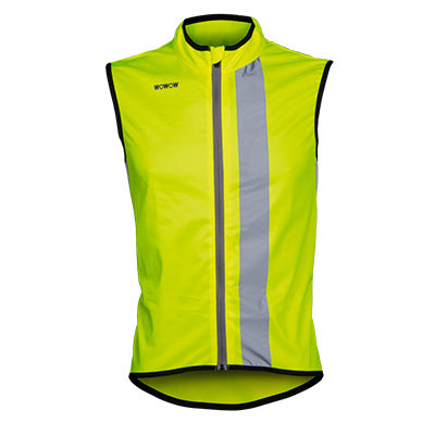 Gilet sécurité vélo - L2S VISIOPLUS - vert fluo 