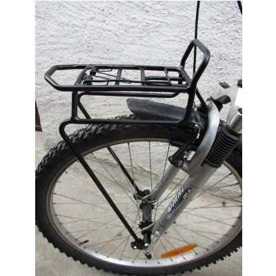 Porte bagage vélo avant à tringles style palteforme (réglable 26-28) -  Accessoire vélo sur La Bécanerie