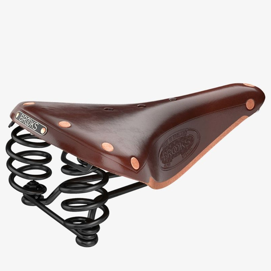 selle de vélo en cuir Flyer spécial Brooks antic brown