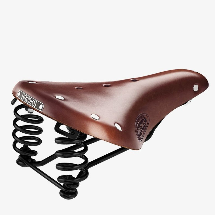 selle vélo Brooks FLyer Short cuir antic brown