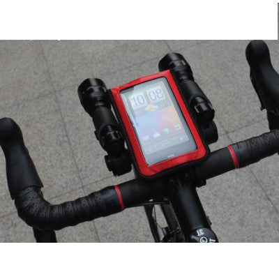 Support pour compteur ou éclairage en carbone et alu pour fixation sur  cintre (31,8mm de diamétre) - Accessoire vélo sur La Bécanerie