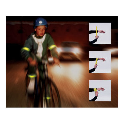 Bracelet de Sécurité Réfléchissant Cyclisme, Bande de Bracelet  Réfléchissant Réglable, Brassard Securite, Haute Visibilité Vélo Running(