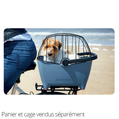 Porte chien pour vélo, remorque de vélo pour chien, charrette de vélo pour  chien - Morin France