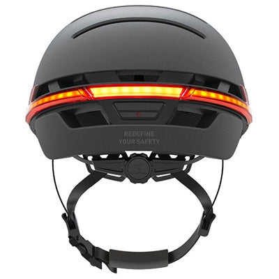 Casque de Vélo Intelligent avec feu arrière LED, Casque de Vélo Bluetooth  avec Télécommande, Alarme SOS, Casque de Vélo avec Microphone et Haut 