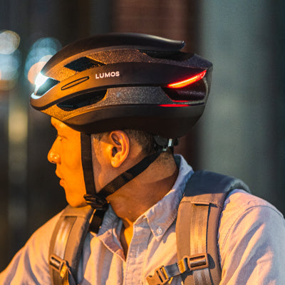 Lumos Ultra Casque Intelligent | Casque de vélo | Feux LED Avant et arrière  | Clignotants | Feux arrière | Connexion Bluetooth | Adulte : Hommes