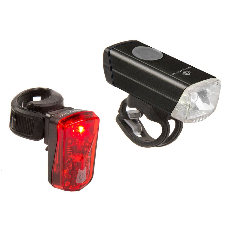 Lampe LED de Vélo, Lumière Vélo Rechargeable Avant et Arrière, Kit  Éclairage Vélo Éclairage USB Antichoc Impermeable Phare Lampe LED de Vélo