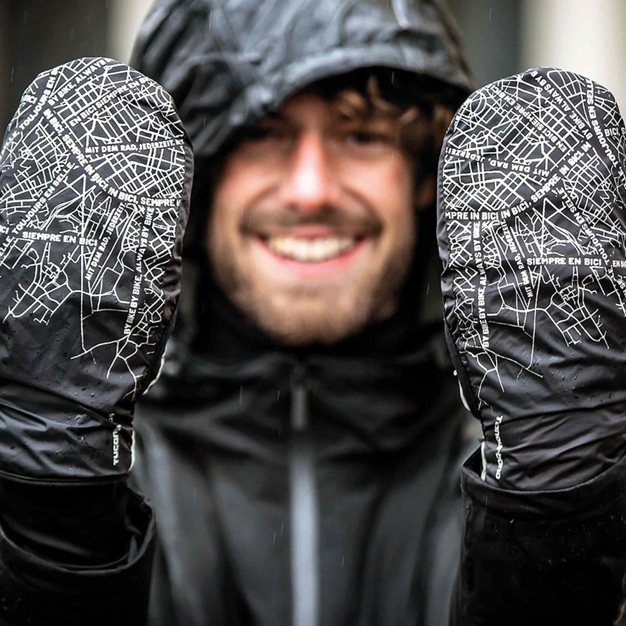Chauffe-guidon pour l'hiver, gants de guidon thermiques coupe-vent, gants  d'hiver pour