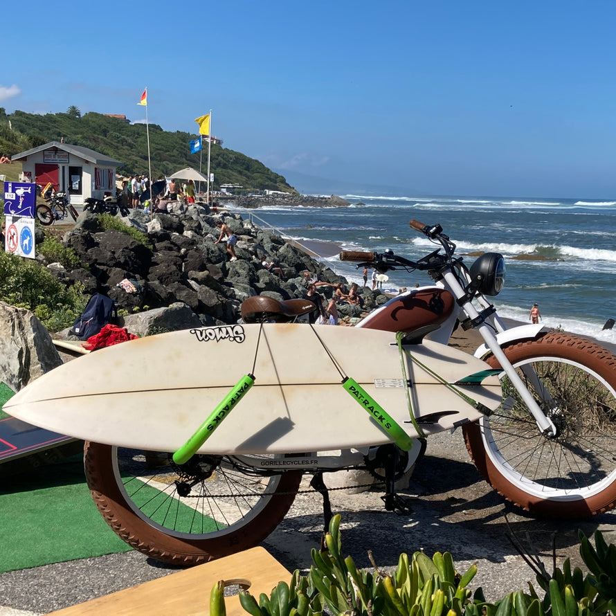 Pat Racks Longboard Support vélo pour longues planches de surf