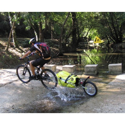 Remorque cyclotourisme Bob Yak, pour vélo ou tandem avec roue de 26 pouces