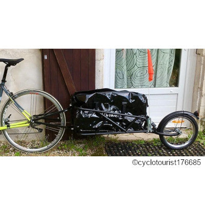 Remorque vélo monoroue, la solution pour partir en voyage à bicyclette