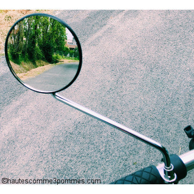 Rétroviseur de vélo électrique rotatif à 180 degrés, miroir